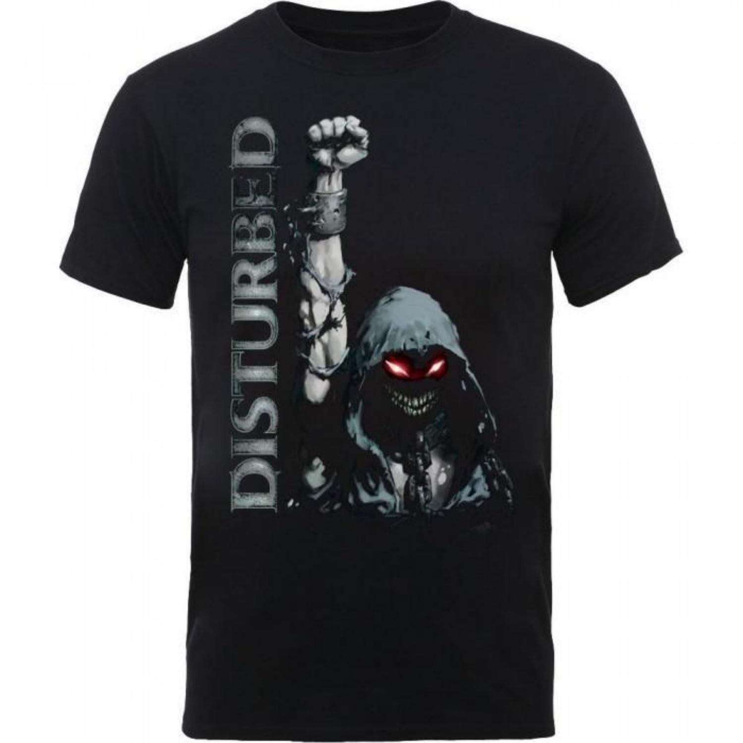 

Disturbed Unisex Adult Up Yer Military Cotton T-Shirt S