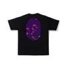 Bape A Bathing Ape Camo Ape Head T-Shirt 'Black Purple' Unisex Bape-ss18-016
