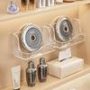 New Multifunctional Cosmetic Storage Box Cabinet Wall Mounted Oblique Desk Storage Organizer Transparent Bathroom Shelves Rack