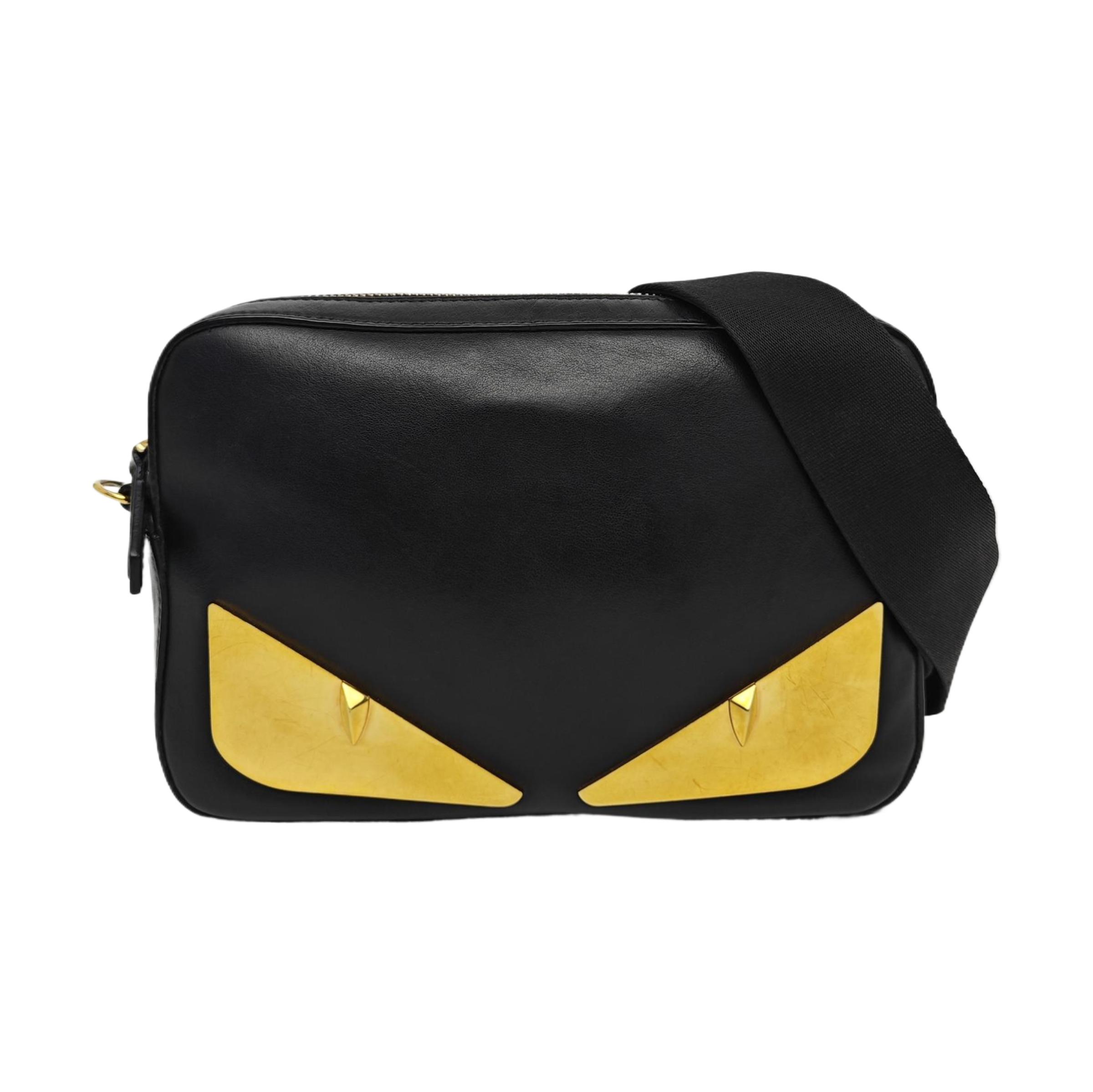 [Pre-Owned] Metal Monster Eyes Crossbody Shoulder