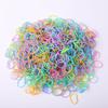 Black Thick Elastic Hair Bands: No-Damage Hair Ties for Women & Kids