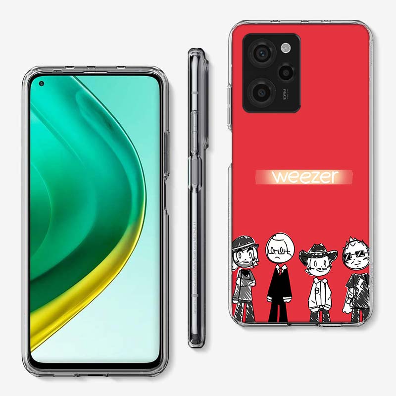 Band W-Weezer Cover Phone Case For Xiaomi Poco M8 M7 M6 M4 M3 X7 X6 X4 Pro F7 Ultra M5S Mi 14 14T 15 15T 12T 10T Pro 12S 12 11 L