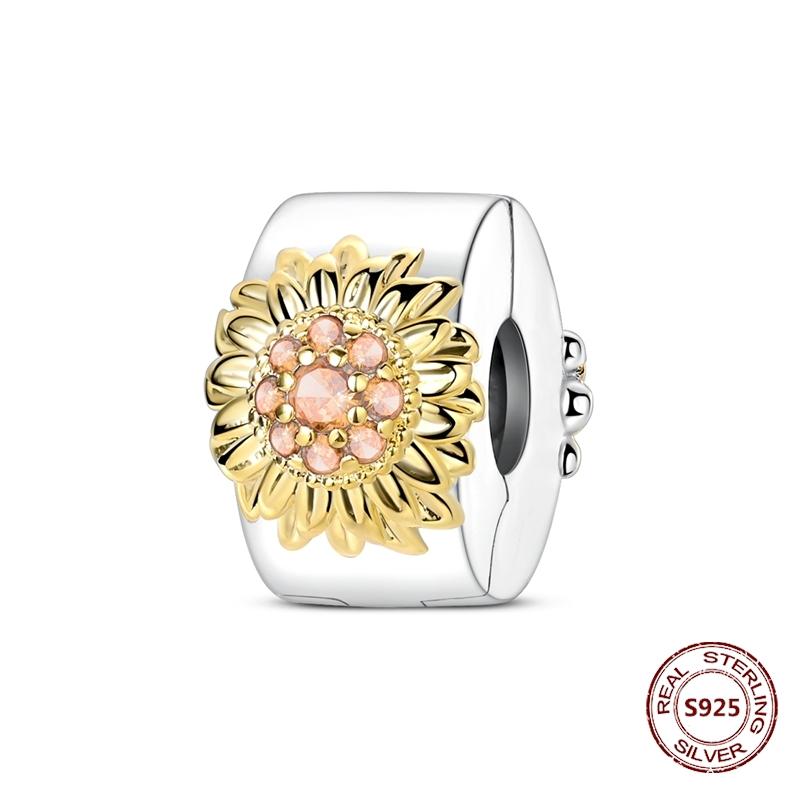 Copper Buckle Copper Charm Blue Star Moon Bead Butterfly Suitable For Original Bracelet Zircon Fine Diy Jewelry