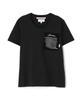 MILITARY ORGANDY POCKET T-SHIRT Women's M 410 Charcoal 783-5135601