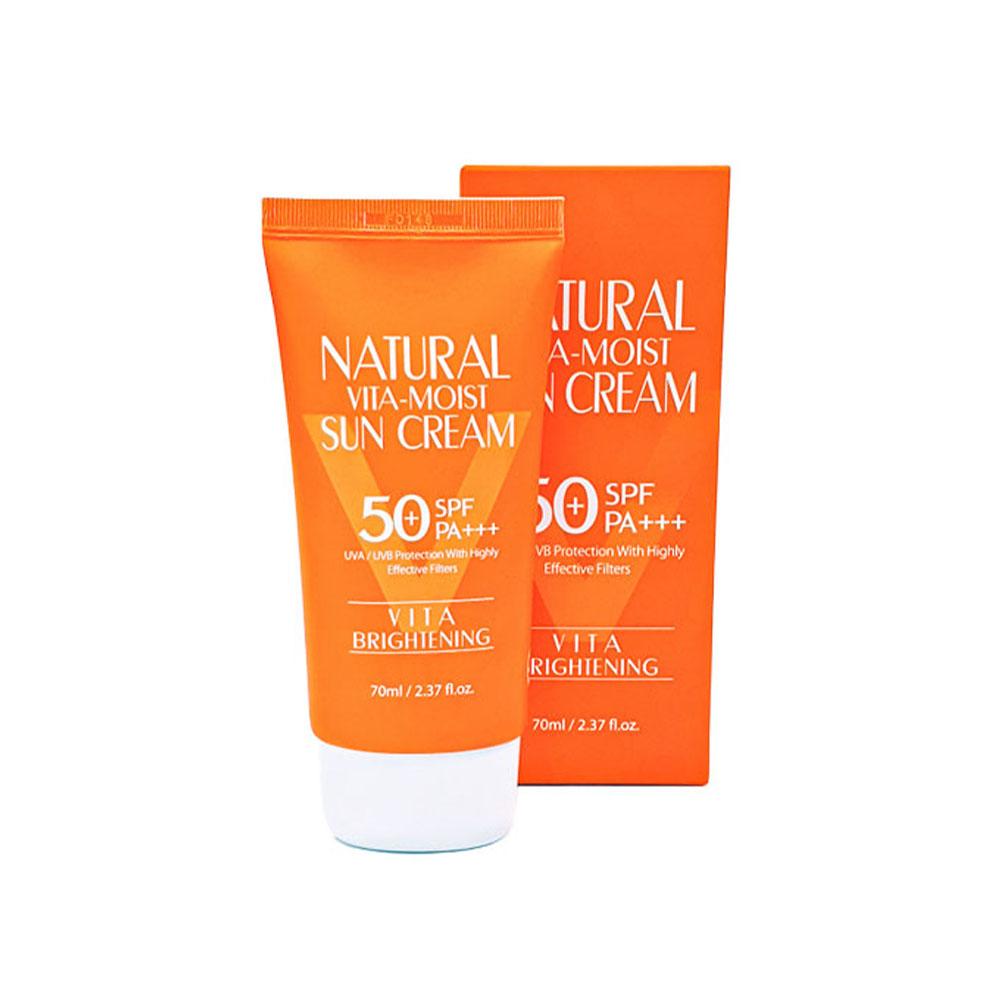 

[3W CLINIC] Натуральный увлажняющий солнцезащитный крем Vita 70 мл