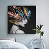 Portrait Art Canvas Paintings On The Wall Posters And Prints Girl with Feather Canvas Prints Home Wall Decorative Pictures