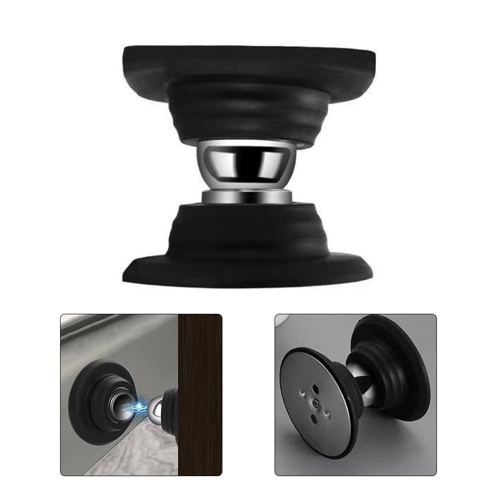 1PCS Silicone Door Stop Door Magnetic Stopper Anti Collision Windproof Doorstop Home Wooden Door Stopper Silent Short Version