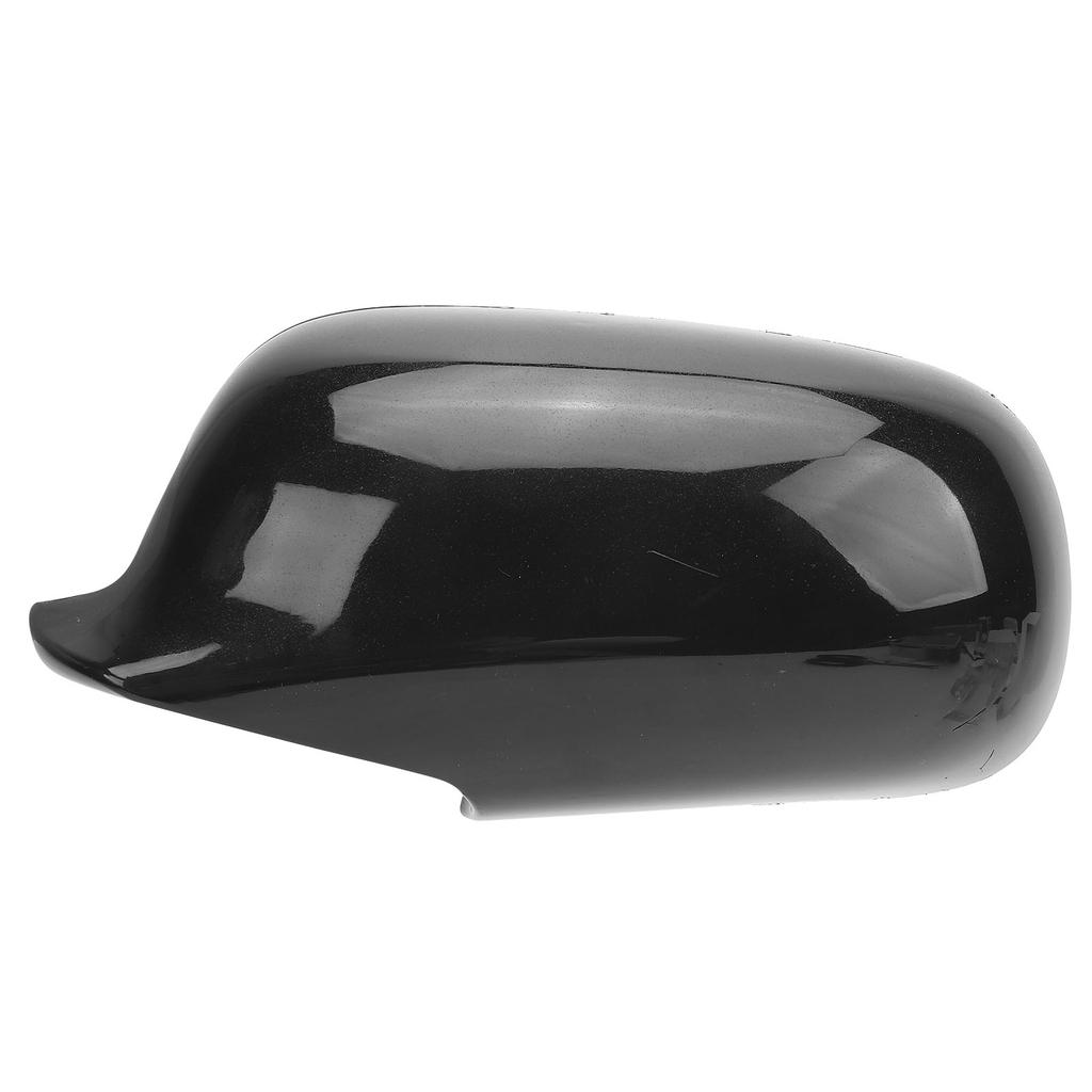 Wing Mirror Cover Stylish Exterior Rear View Mirror Housing Glossy Black Door Wing Mirror Cap Replacement for Saab 9 3