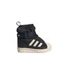 Adidas Originals Superstar 360 Fashion Comfortable Mid-Top Walking Shoes Baby Shoes Black White JQ7951