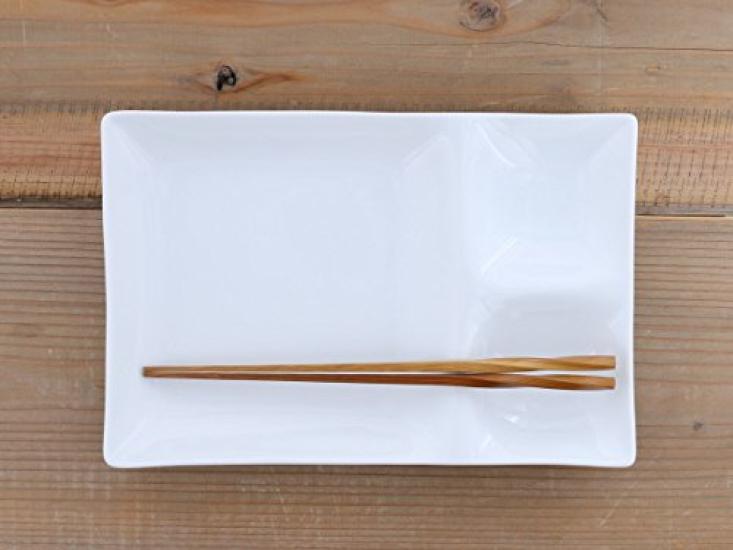 Tableware East Buffet 3 White Plate, Compartments, 25.7cm,