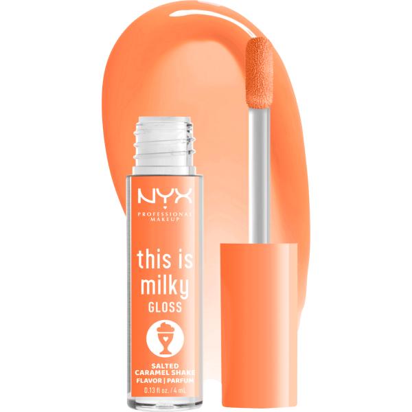 NYX Nyx This Is Milky Gloss 18 Salted Caramel Shake 4ml