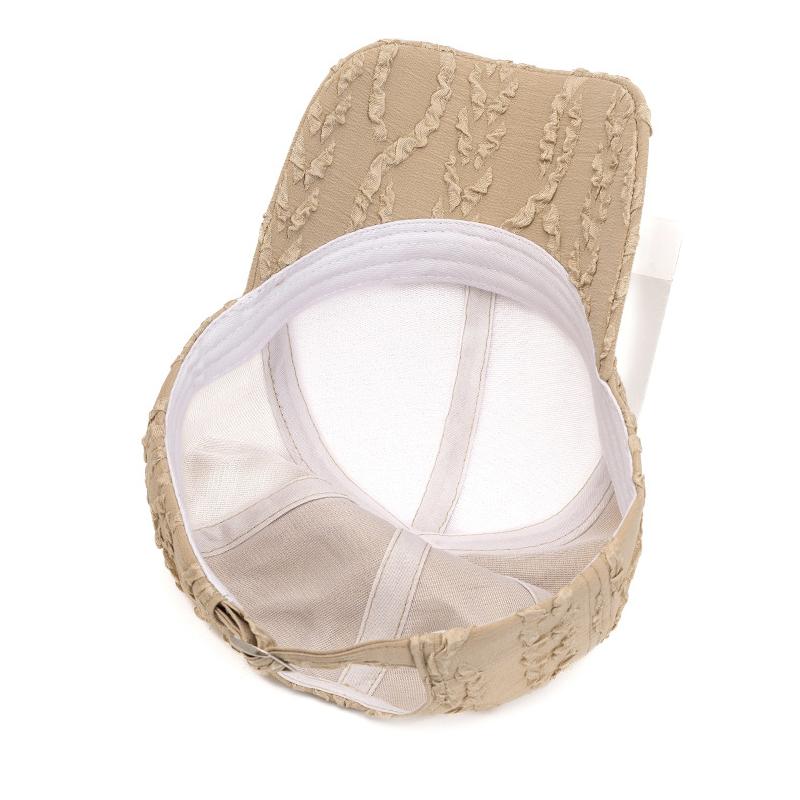 Baseball Cap Women's Pleated Hat Spring Summer Sunshade Cap