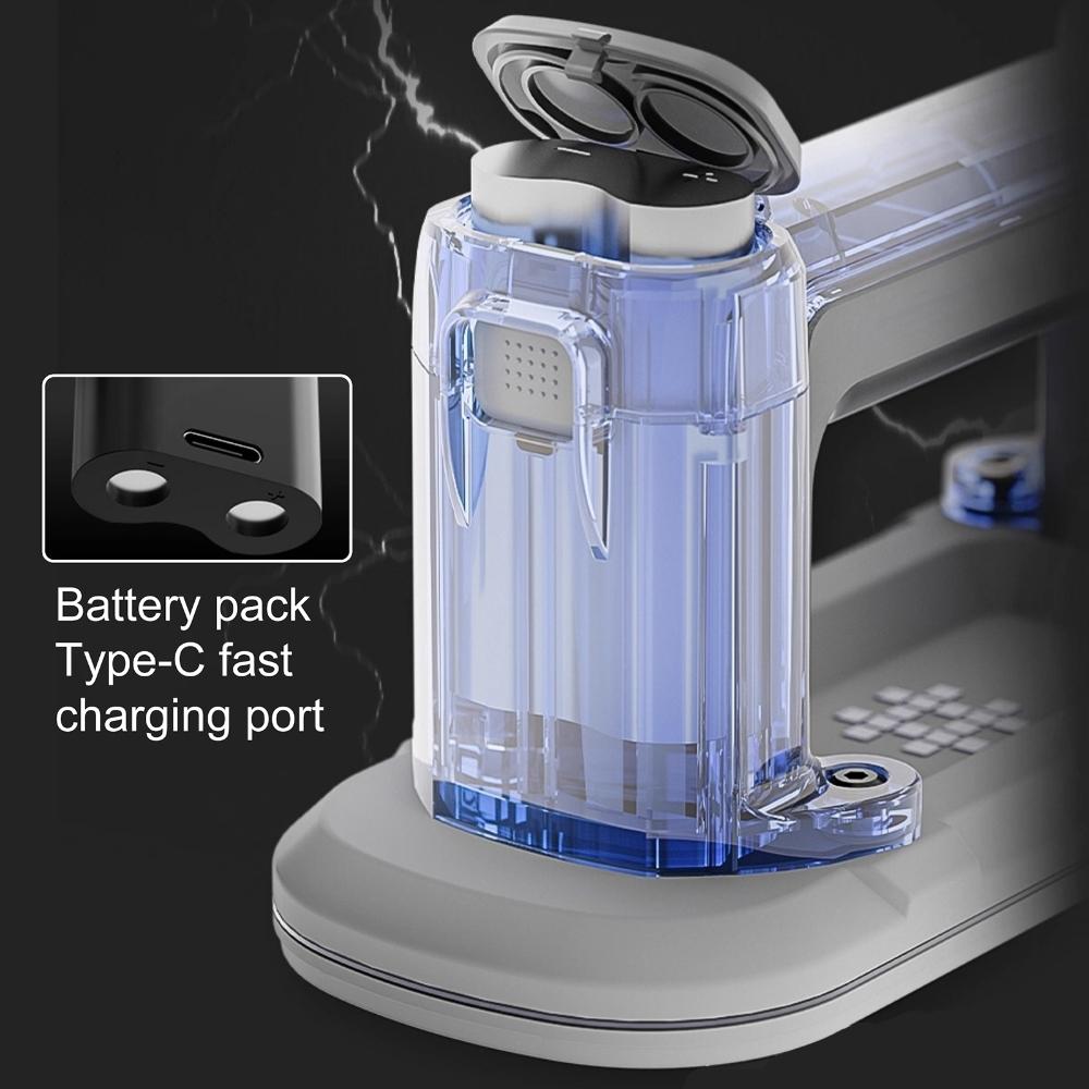 2400mAh Wiederaufladbarer Akku für schmale Panel-Hebeglas Elektrischer Vakuum-Saugnapf Fliesen Schwerlast-Lifter Saugnapf