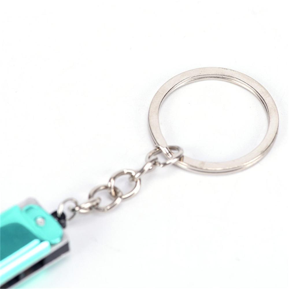 Woodwind Instruments Bag Pendant Harmonic Keyring Hanging Pedants Keys Holder Harmonica Keychain