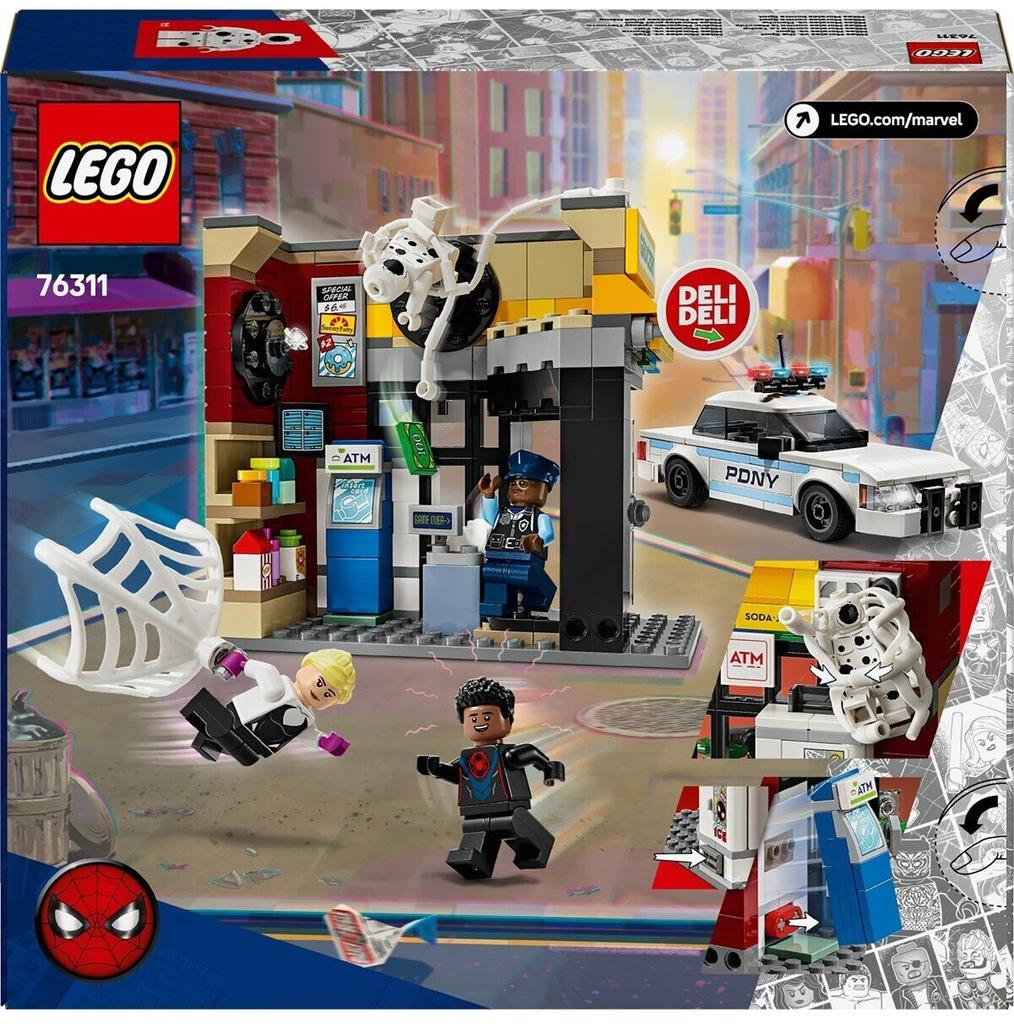 LEGO конструктор Marvel – Spider – Verse: Майлз Моралес против Спота (76311)