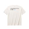 Anta Casual Loose Short Sleeve Knitted T-Shirt Summer 2026 Unisex tops Ivory-White 972628119-1