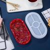 Oval Silicone Resin Mold - User-Friendly, Durable DIY Craft Tool for Jewelry & Home Décor, Perfect for Beginners & Pros