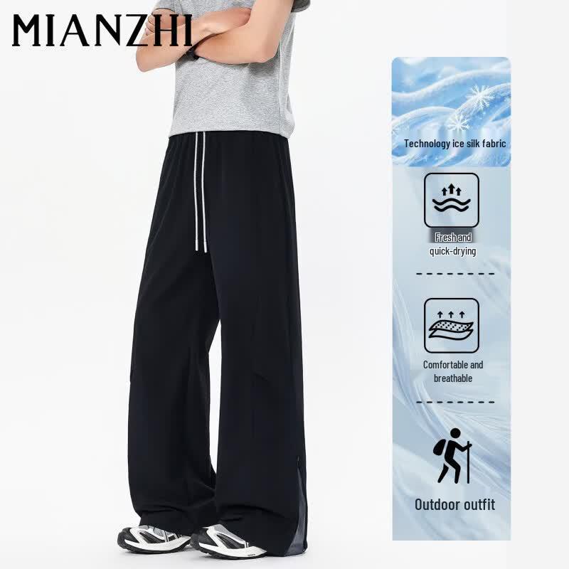 

Men s Summer Casual Straight-Leg Workwear Pants 3XL