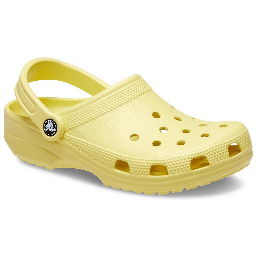 Crocs Classic clog versatile and comfortable hole shoes unisex yellow