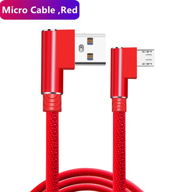 

Кабель Micro Usb Kablo 1 м, 2 м, 3 м, быстрая зарядка, синхронизация данных, мобильный телефон, зарядное устройство Android, нейлоновый кабель для Samsung Xiaomi Xiomi Redmi 7 1M красный