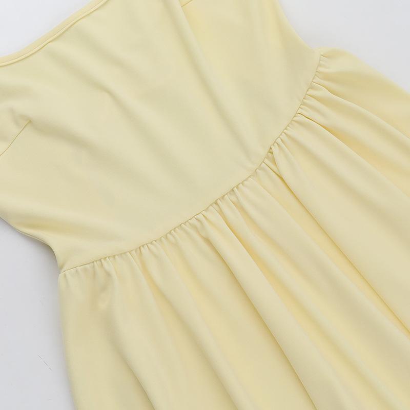 Autumn Dress Fresh Air Temperament Casual Slim-fit Halter Halter A Swing Dress Women