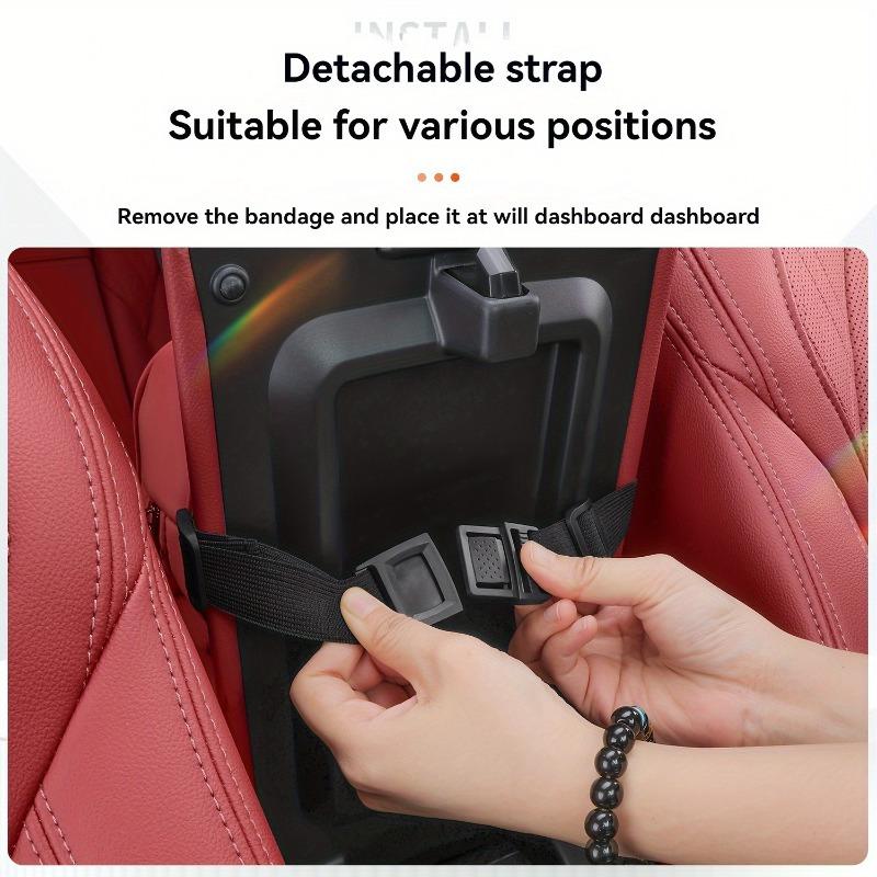 1Pc Car Leather Tissue Box Sunshade Backrest Sunroof Hanging Creative Leather Car Interior Accessories