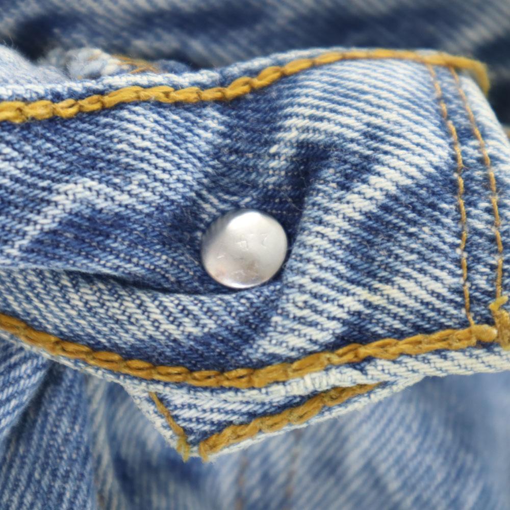 Levi's 90s 501 Euro Levi's Button Back 247 Straight denim pants Men's Used