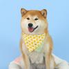 Bavoir Bandana pour Chien Mignon Design Canard Jaune Serviette Salive pour Chien Écharpe Collier pour Animal de Compagnie Réglable pour Petits Moyens Grands Chiens Chats