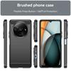 For Cover Xiaomi Redmi A3 Case For Redmi A3 Bumper Anti-knock Soft Silicone Carbon Fiber Back Case For Redmi A3 Case 6.71 inch
