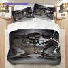 Madness Meets Mystery Tale Two Beasts Threepiece Set 1 Duvet Cover 2 Pillowcase Without Core Bedding Set Soft And Comfortable