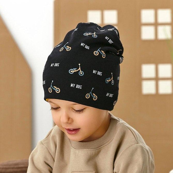 

Czapka AJS 48-087 dwustronna chłopięca AJS