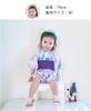 Baby Romper Japanese Cute Baby Commemorative Photo First First Meal Shrine Obon Baby Shower Newborn Gift [SEIWARAKU] Coverall, Style, Kimono, Girl,