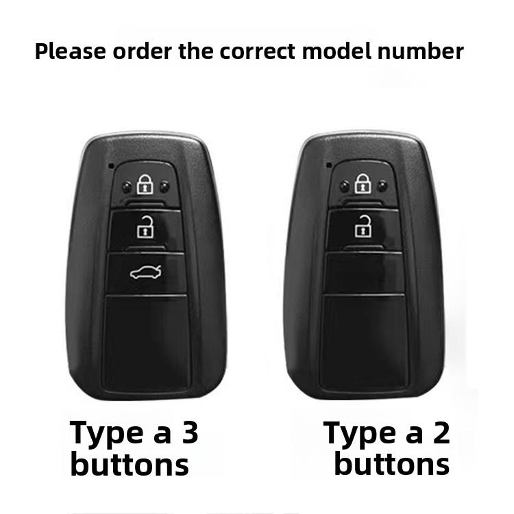 Fashion TPU Car Remote Key Case Cover Shell Fob For Toyota Corolla Prius VCBFDH5 Camry CHR C-HR RAV4 Altis Land Cruiser Prado Keyless