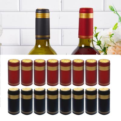 20Pcs Wine Heat Shrink Capsules Seal Wine Bottle Heating Shrinkable Cap