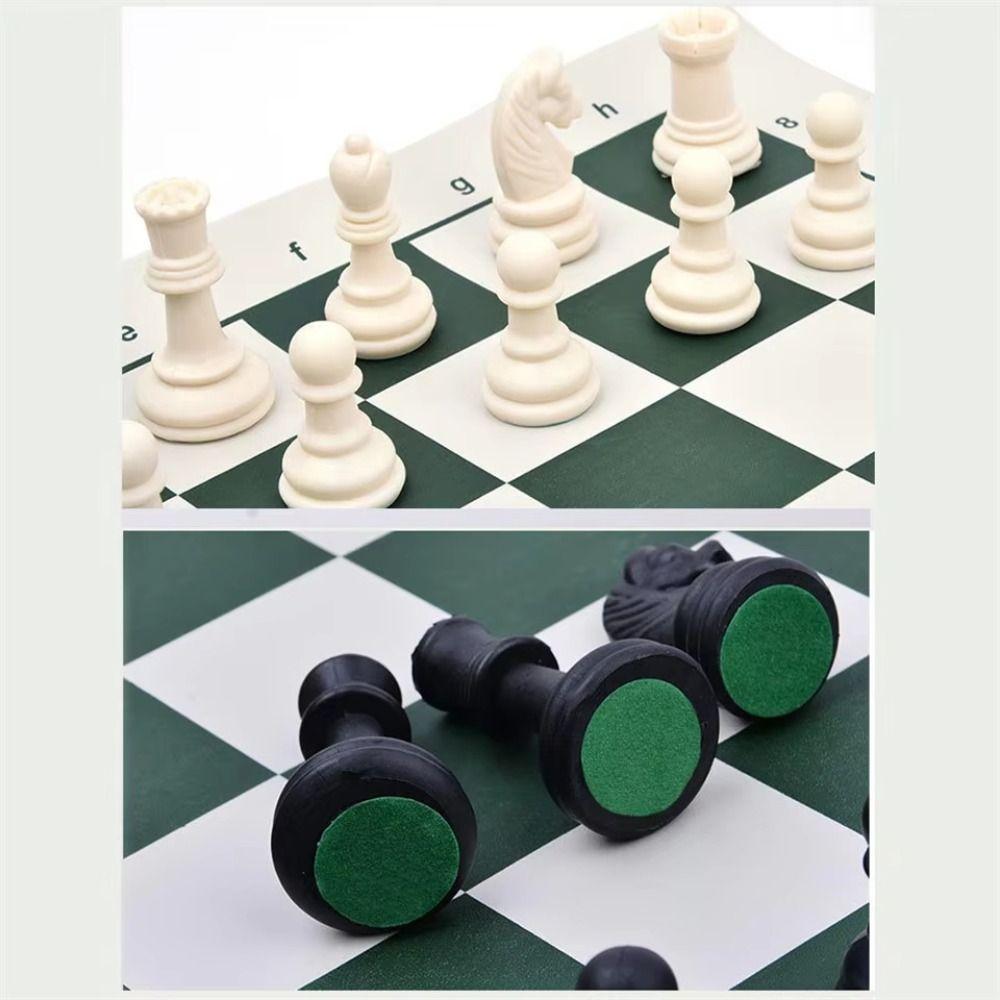 Board Games Folding Chessboard 34cm/50cm Kids Chess Set Outdoor Travel Chess Set  Family Gathering