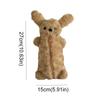 Plush Doll Animal Pen Bag Cute Design Stationery Bag INS Plush Pencil Bag  Makeup Storage