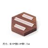 Walnut Jewelry Display Stand Combination Set Jewelry Display Ring Jewelry Look Pallet Necklace Display Model Stand
