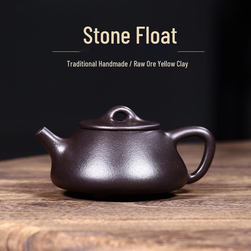 Handmade Yixing Purple Clay Teapot - Shi Piao Tea Brewing Set Gift Box