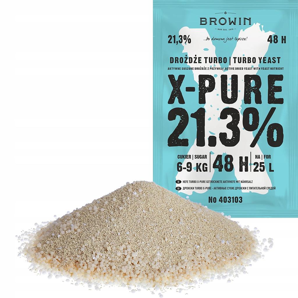 Turbo Wine & Distilling Yeast, 21.3% Alcohol