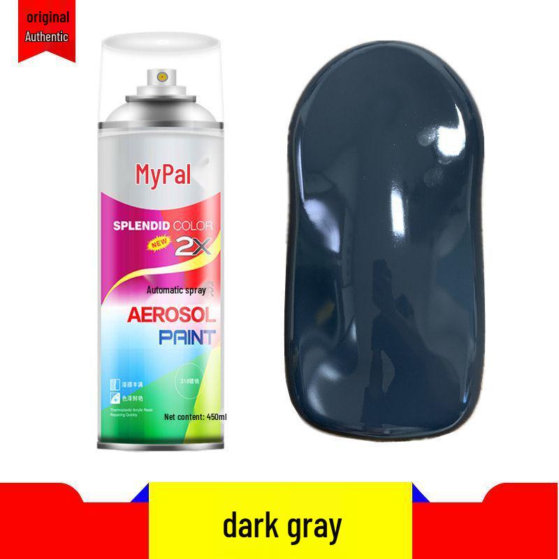 Chrome Self-Spray Stainless Steel & Rust-Proof Paint for Electroplated Metals, Galvanized Surfaces in Silver, Black, & White