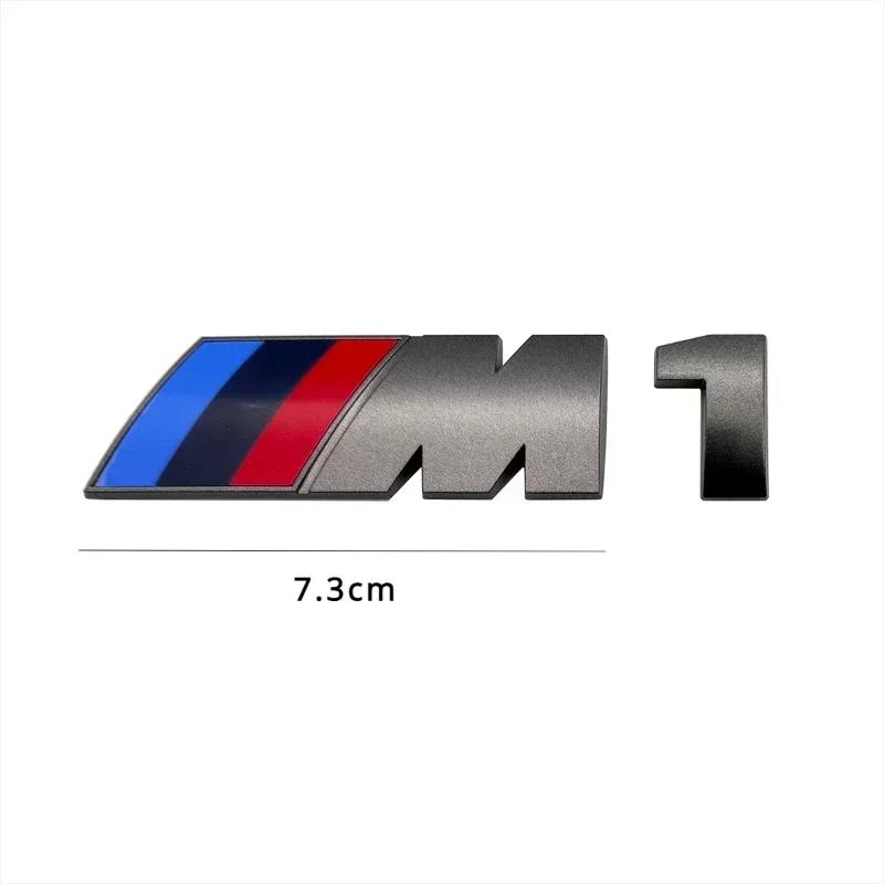 

For BMW 1PCS Car Stickers Trunk grey Badge For BMW M1 M2 M3 M4 M5 M6 M7 M8 E34 E36 E61 E39 E60 E90 E92 E93 F10 F20 F30 G20 G30