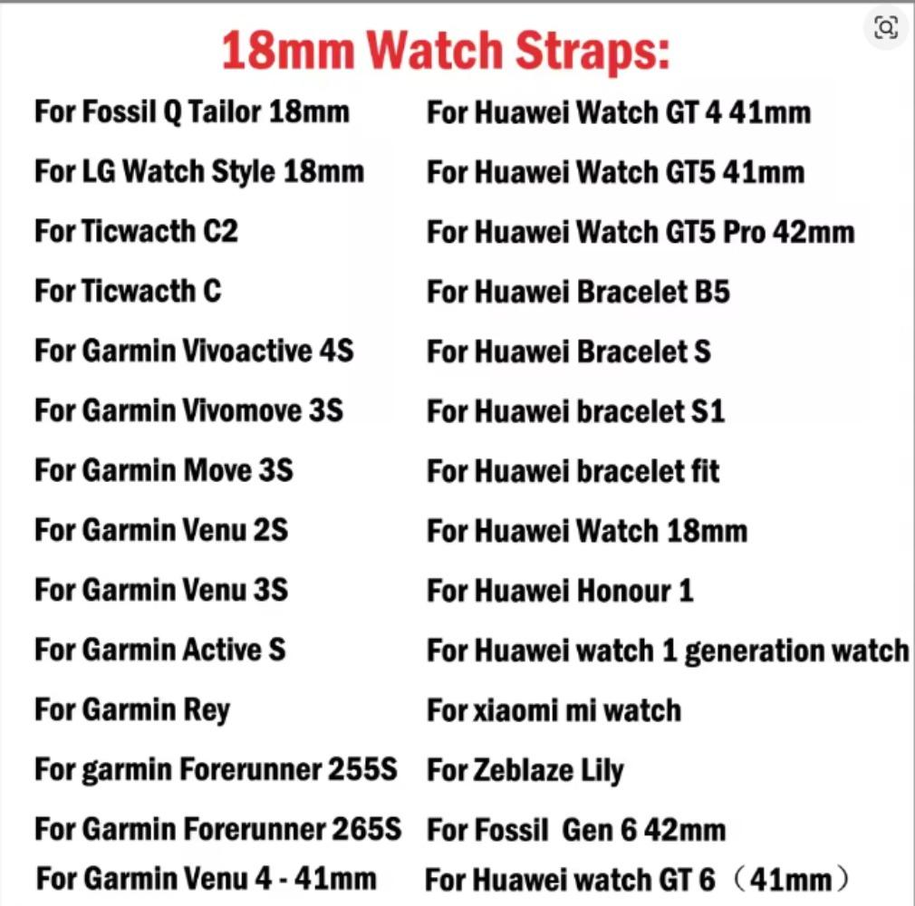 18mm/20mm/22mm Nylon Strap for Amazfit T-Rex3 Pro/Active 2/2 Square Comfortable Wristband for Amazfit Balance 2 Huawei Watch GT5/6 41mm Xiaomi S4 41mm