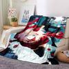 Takt Op Destiny Anime Character Print Fleece Blanket Soft Warm Throw Blanket Sofa Couch Bed Home Decor For Anime Fans