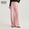 Teenie Weenie Women's Retro Chenille Straight Leg Sweatpants