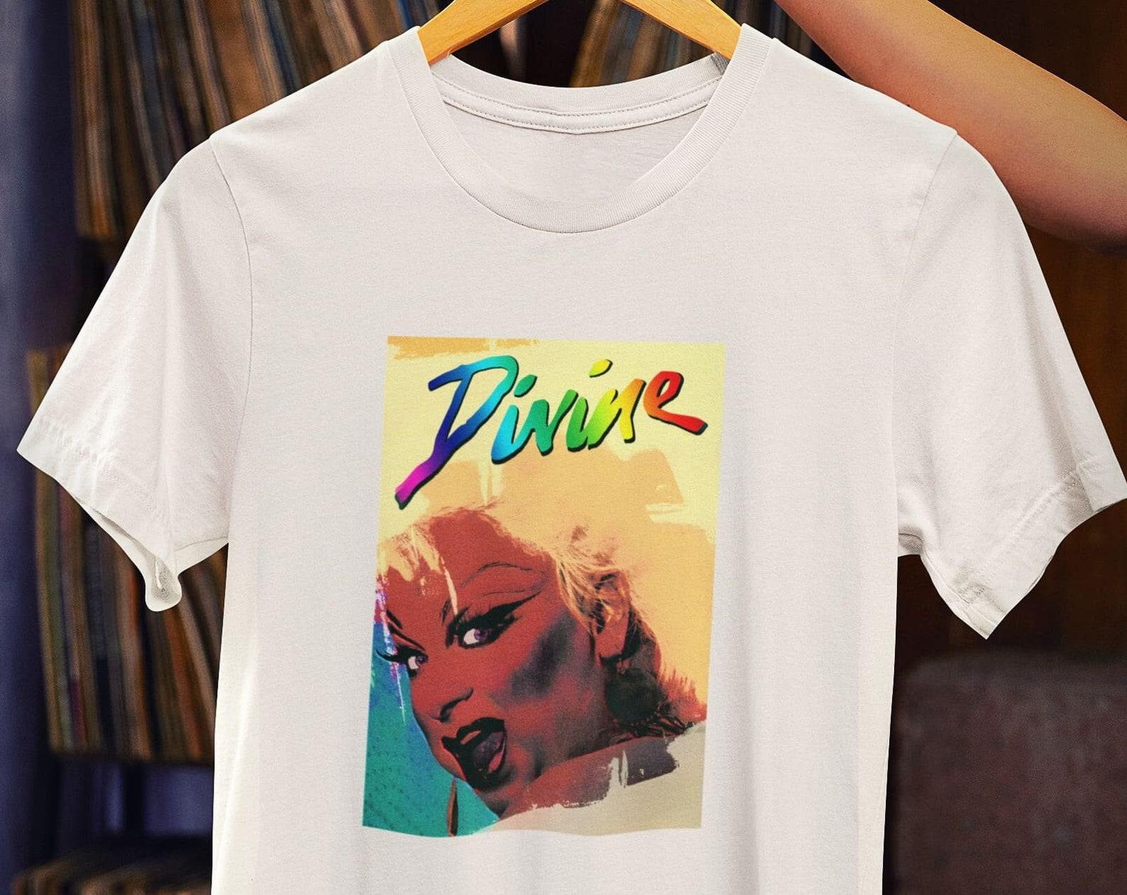 Divine T-Shirt – John Waters, 70s Cult Film Tee S