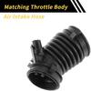 1 Pc Car Intake Hose Compatible for Honda Civic 1.8L 2012-2015, Air Filter Intake Hose Black No.17225R1AA01