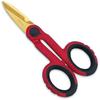 Ciseaux électricien professionnel - Arcos - 140mm - Pince coupante - Rouge