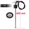 150mm-600mm Water Fuel Level Sensor 0-190Ohm/240-33ohm Sensor for Marine Boat Yacht Car Oil Liquid Tank Fuel Sender Unit Sensors