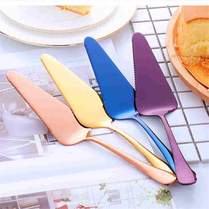 Stainless Steel Cake Pizza Shovel Knife Butter Knife Cheese Dessert Cutlery Bakeware Spatula Tool