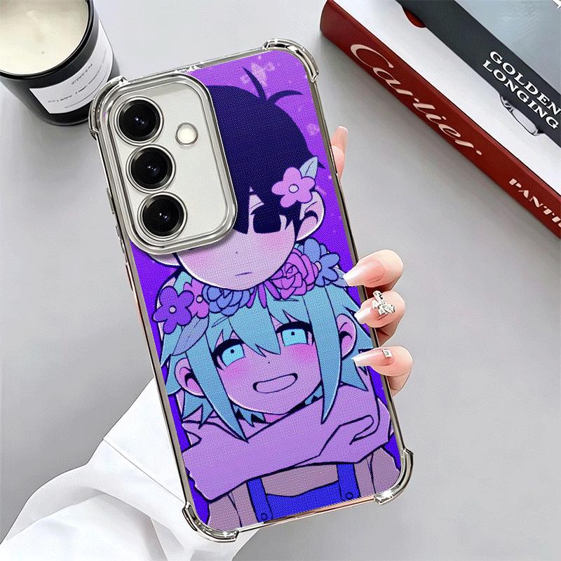 O-Omori Cartoon Game Soft Phone Case For Samsung A17 A27 A07 A37 A57 A16 A56 A15 A55 A14 A54 A13 A53 A26 A36 A25 A35 A24 A34 A23